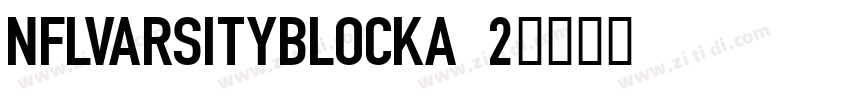 NFLVarsityBlockA 2字体转换